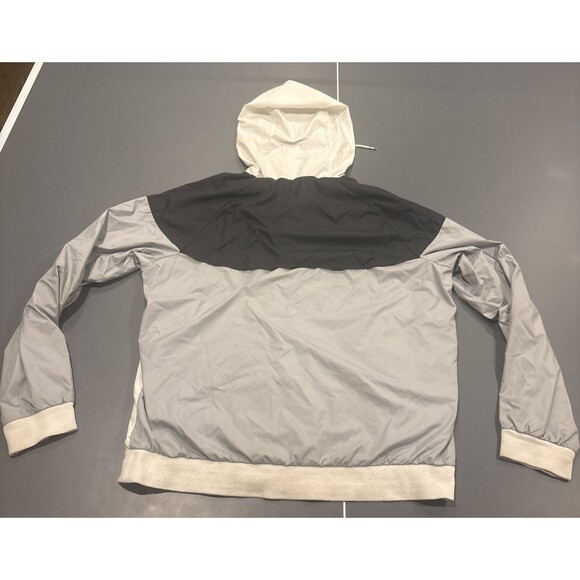 Nike Sportswear Windrunner Men’s Large Mesh Lined Full Zip Jacket White - Picture 5 of 10